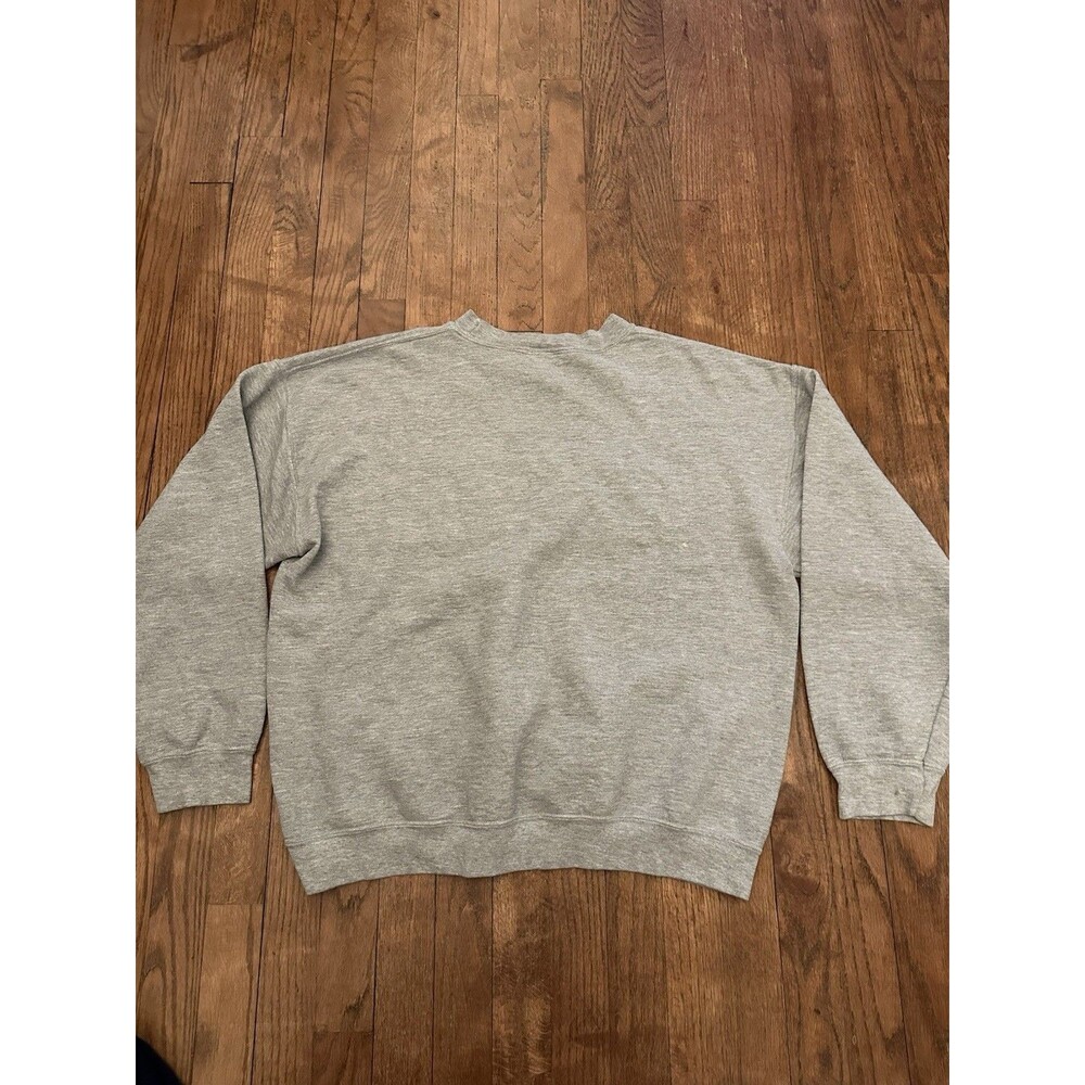 Vintage Central Michigan Chippewas Sweatshirt Mens L Gray CMU - Picture 10 of 11